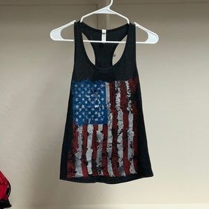 American Flag tank top